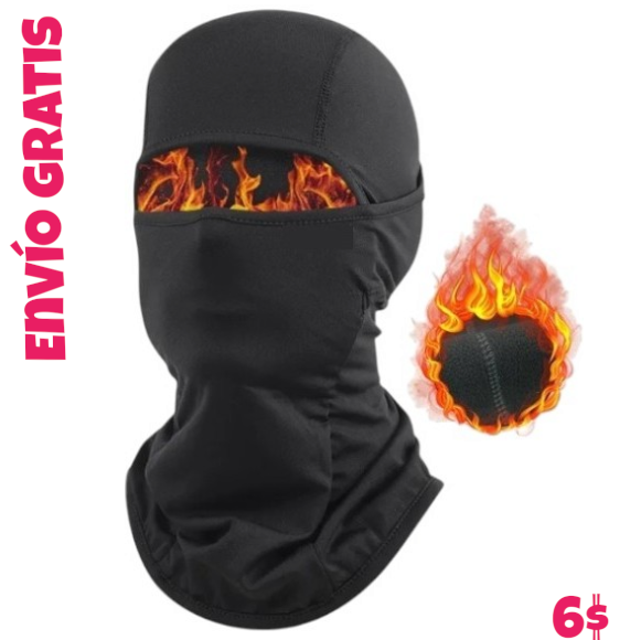 Pasamontaña Balaclava Térmico Para Paramos Senderismo