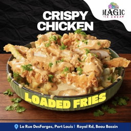 Crispy Chicken Loaded Fries