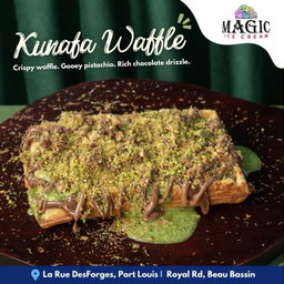 Kunafa Waffle