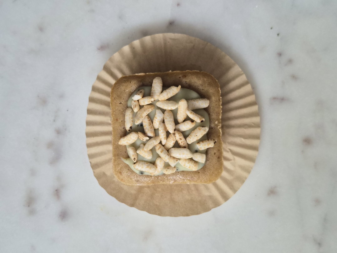 Kinako Genmaicha Mochi Blondies
