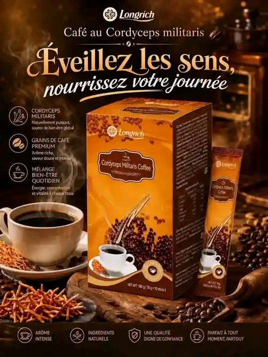 Café cordyceps militaris