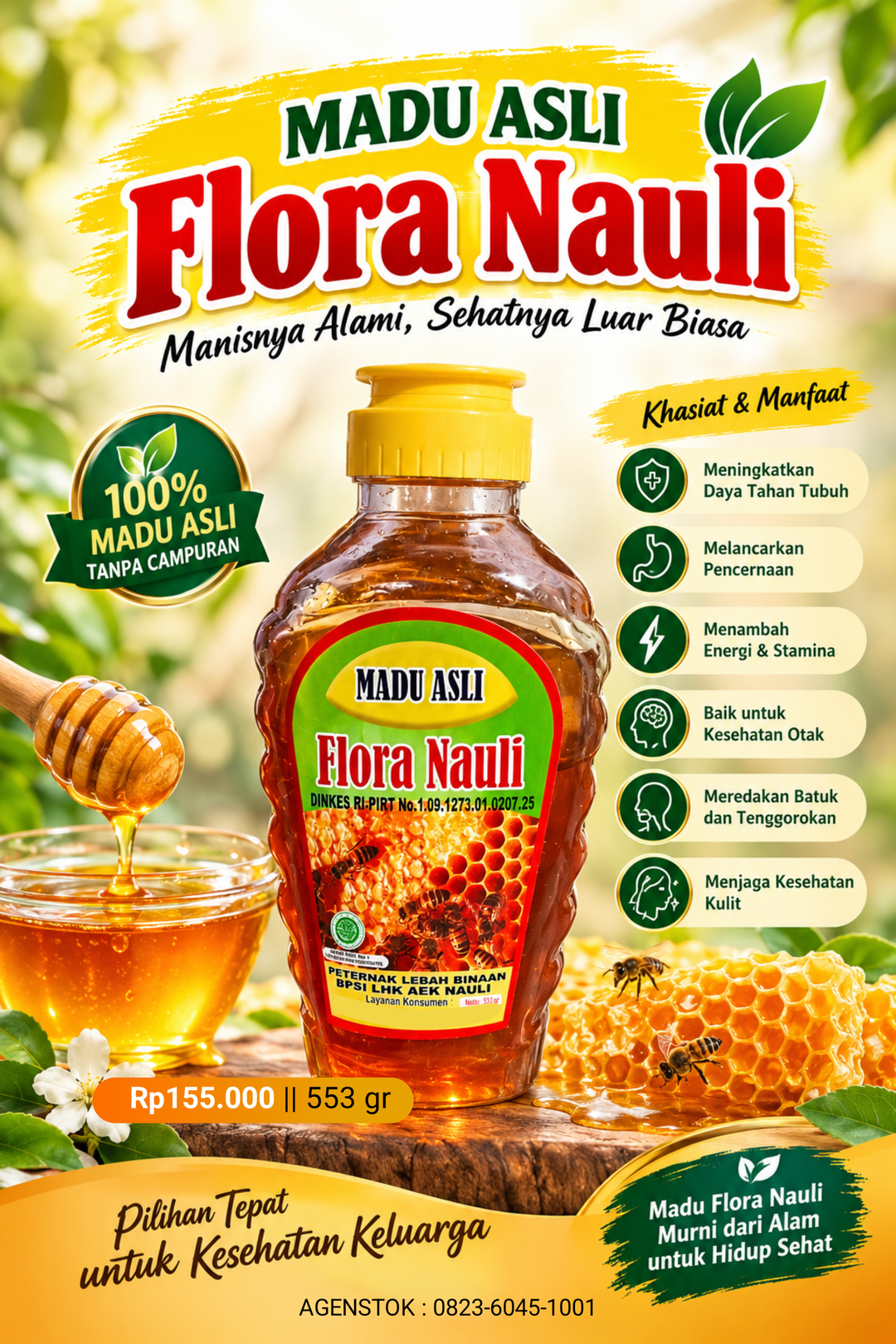 MADU ASLI FLORA NAULI