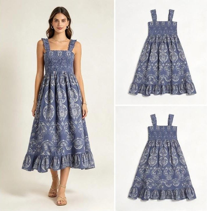 Vestido con tirantes _0