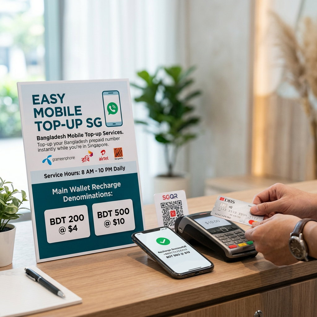 Bangladesh Mobile Top-up Services