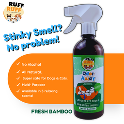 RUFFRUFF ODOR AWAY 250ML