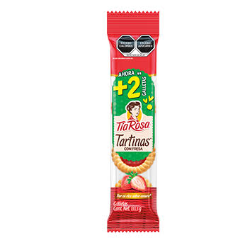 TARTINAS TIA ROSA SABOR FRESA 133.3 GR