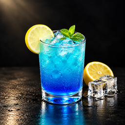 Blue Lagoon Mojito 
