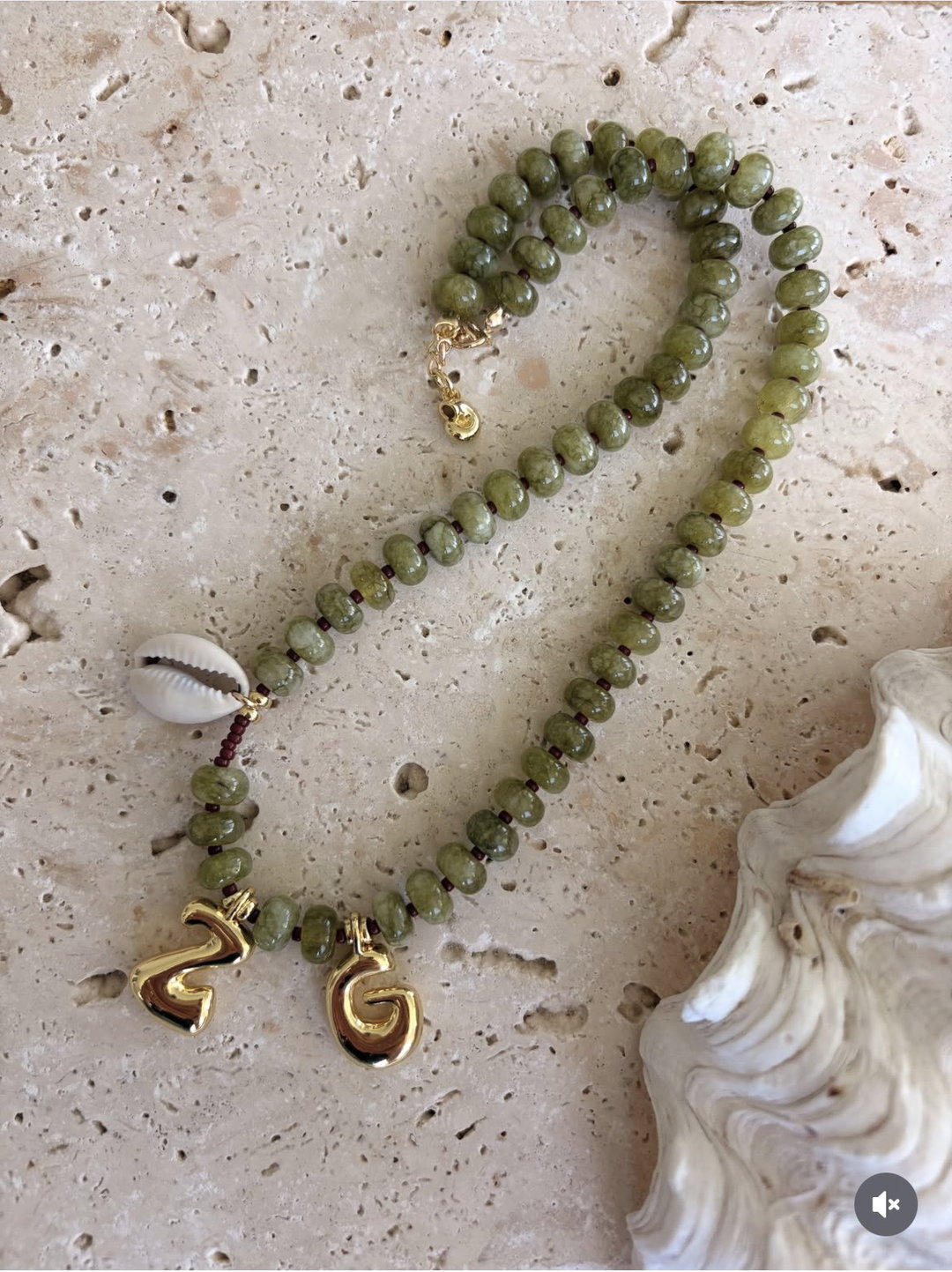 Olivyas  Necklace + Initial