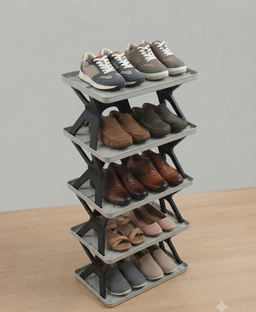 Foldable shoe Rack 6 layer for Home 