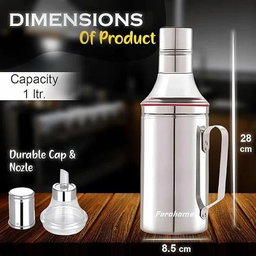 Homeglare stainless steel oil dispenser