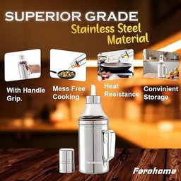 Homeglare stainless steel oil dispenser