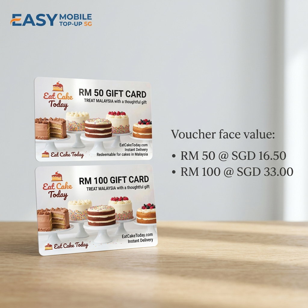 Eat Cake Today Gift Card
