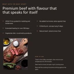 IVR USDA Prime Natural Beef Striploin Steak 200G