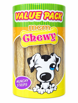MCM Chewy Value Pack Dog Chews – Rawhide Dental Treats for Healthy Teeth & Long-Lasting Chewing