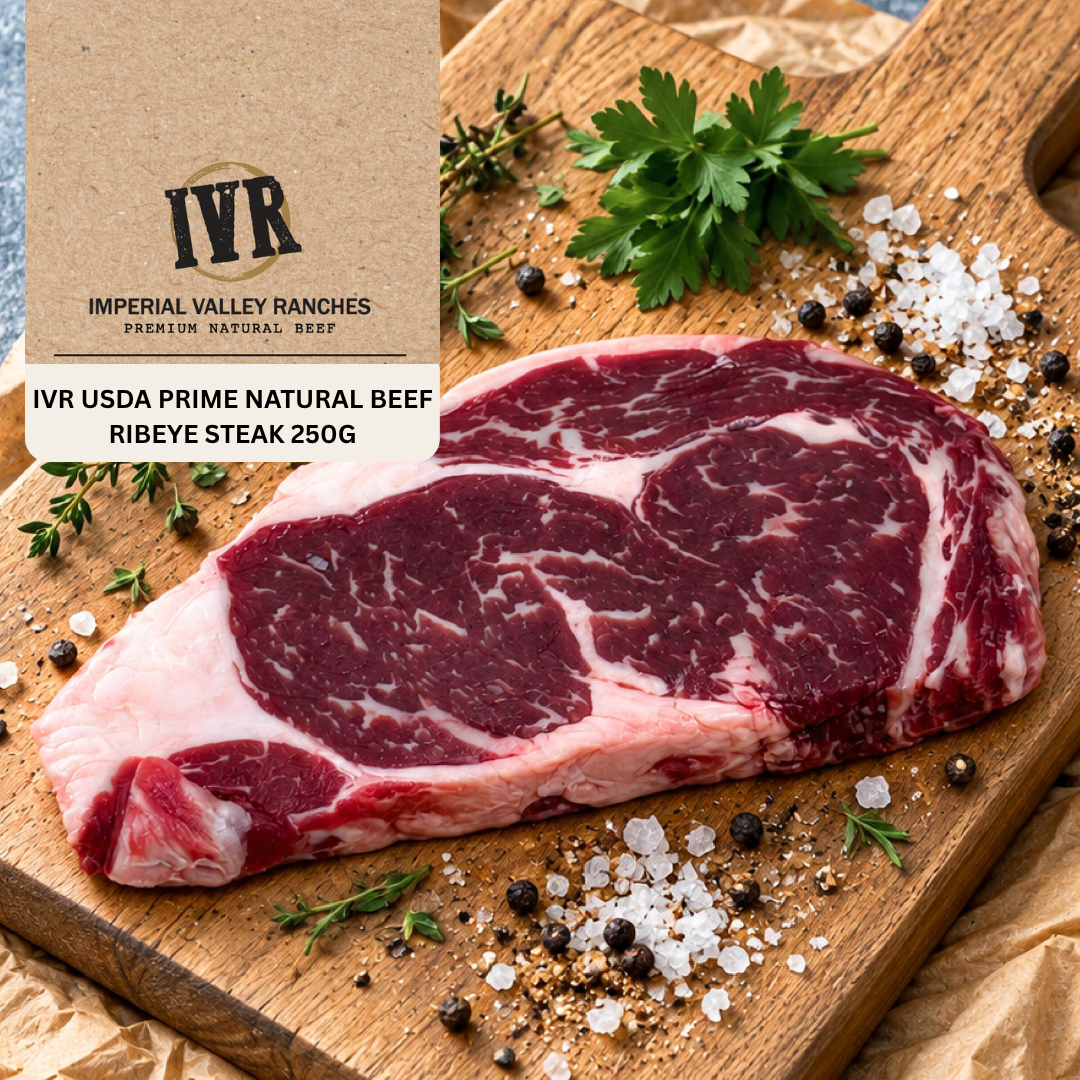 IVR USDA Prime Natural Beef Ribeye Steak 250G