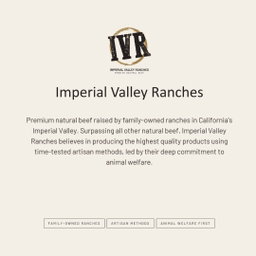 IVR USDA Prime Natural Beef Hanging Tender 180G
