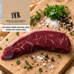 IVR USDA Prime Natural Beef Rump Cap Steak 180G