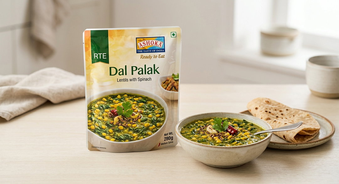 Ashoka RTE Dal Palak280g