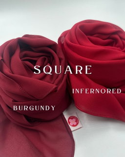 Basic Square - Burgundy