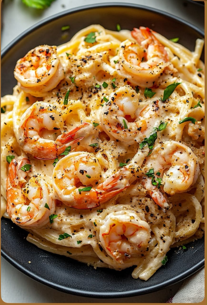 Seafood Creamy Pasta
