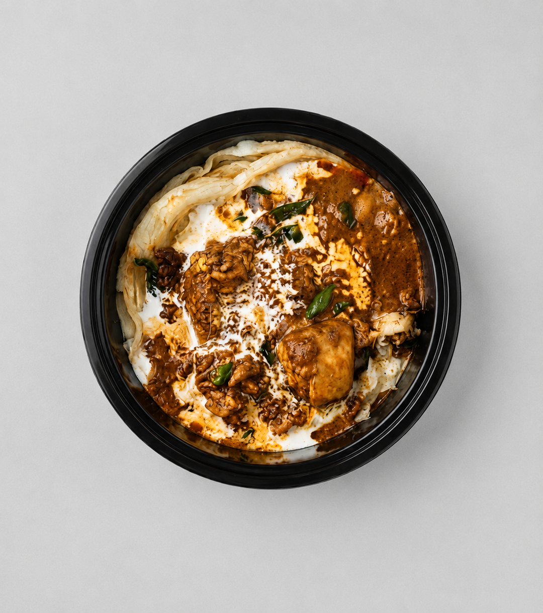 Paal Porotta Chicken