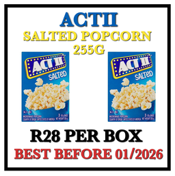 ActII Microwave Popcorn (Salted)