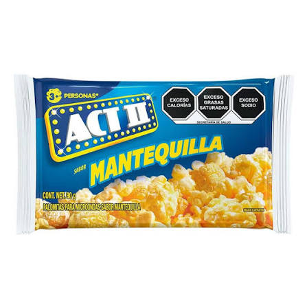 ACT II SABOR MANTEQUILLA 80 GR