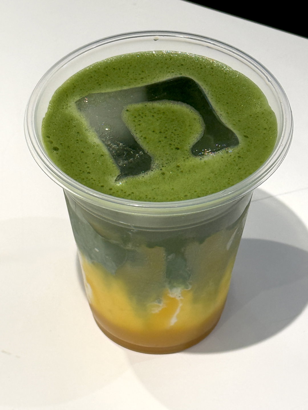 Mango Raspberry Matcha Latte 🥭 