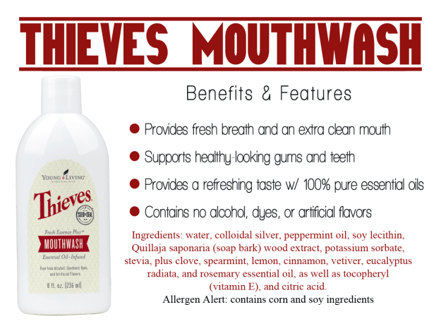 Thieves Fresh Essence Mouthwash 236ml