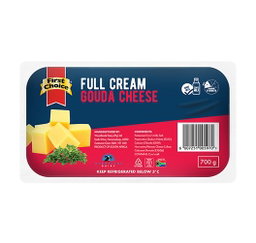 FIRST CHOICE GOUDA 700G UNIT 700G Code: FCGD700-U <<< Econo Foods >>>