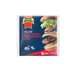 FIRST CHOICE GOUDA CHEESE SLICES 200G 200G Code: FCSLGD200-U <<< Econo Foods >>>