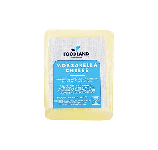 DAIRY CHEESE MOZZARELLA FOODLAND 400g - 600g Code: FLMOZM-KG <<< Econo Foods >>>