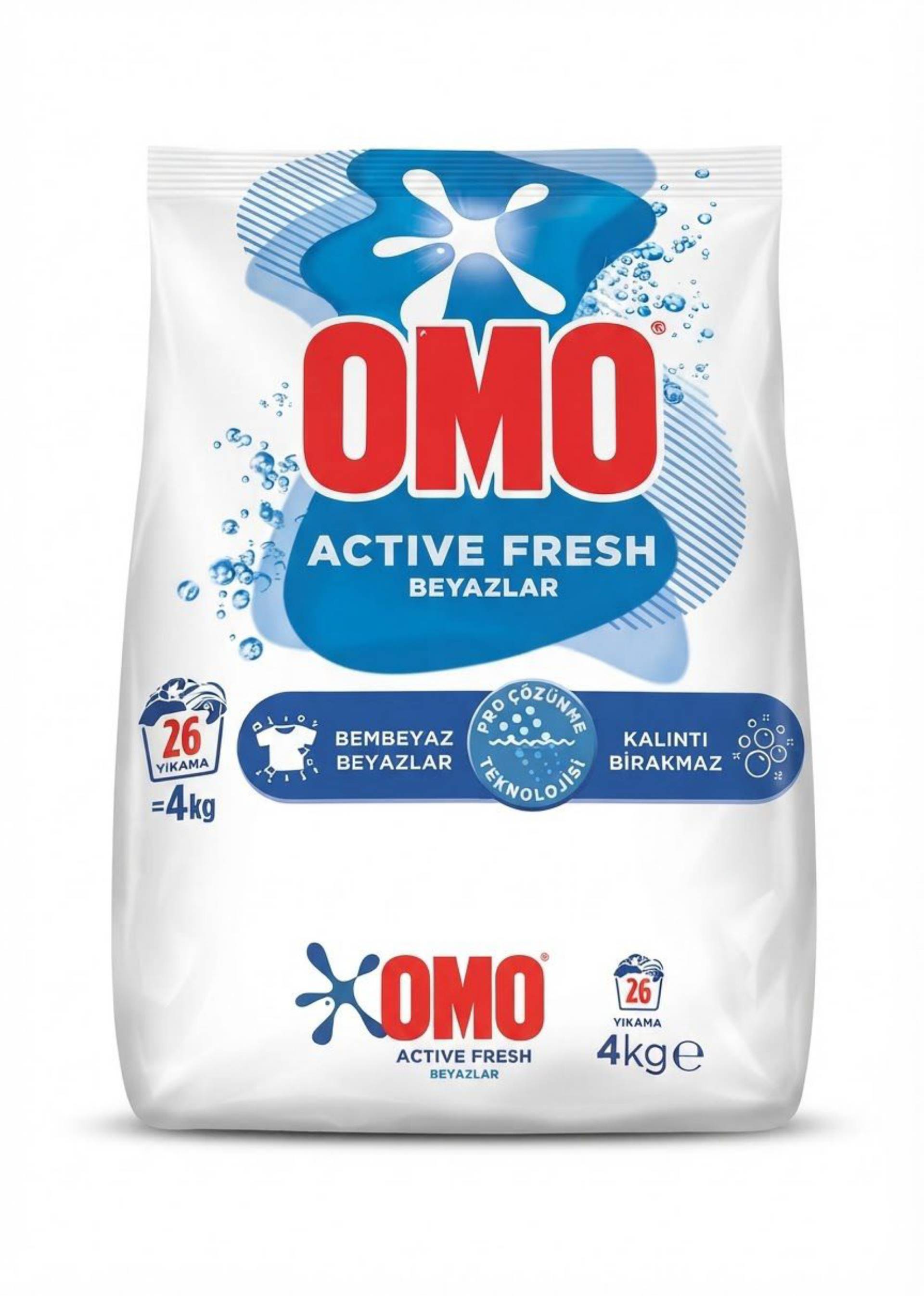 OMO Active Fresh Beyazlar - 4 kg_0