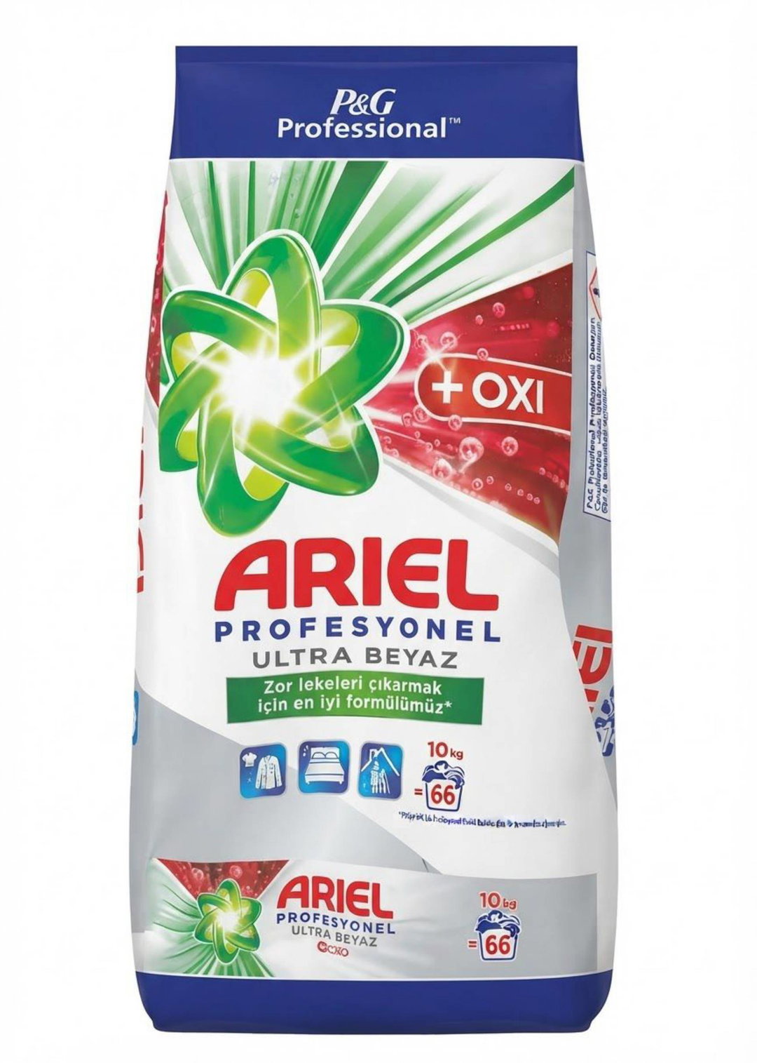 Ariel Profesyonel Ultra Beyaz + Oxi - 10 kg