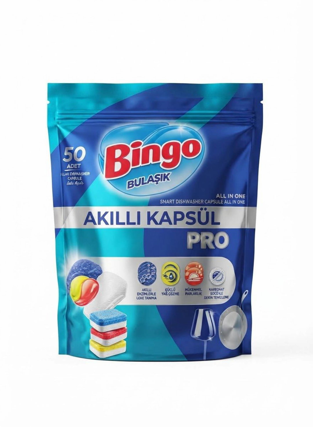 Bingo Bulaşık Akıllı Kapsül Pro
683 g