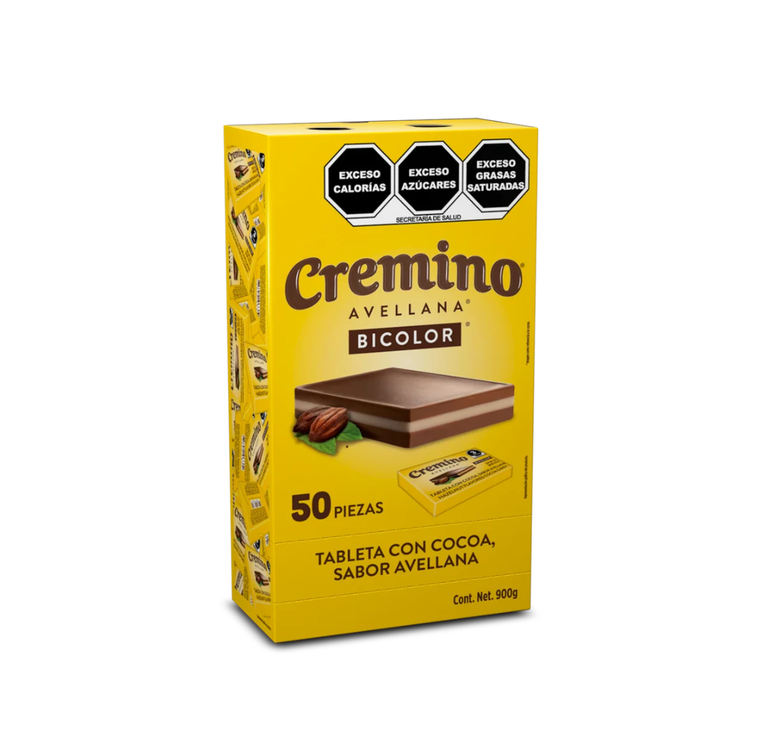 CREMINO BICOLOR NUTRESA DISP C/50 PZS