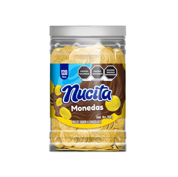 MONEDAS DE CHOCOLATE 5.9GR NUTRESA VIT C/120 PZS
