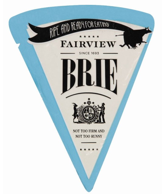 FAIRVIEW RIPE & READY BRIE 125G Code: FVRBU <<< Econo Foods >>>