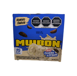 MUIBON ROLL COOKIES & CREAM  NUTRESA 24/15/21GR