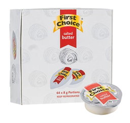 FIRST CHOICE BUTTER MINI 64 X 8G Code: FCMINIU <<< Econo Foods >>>