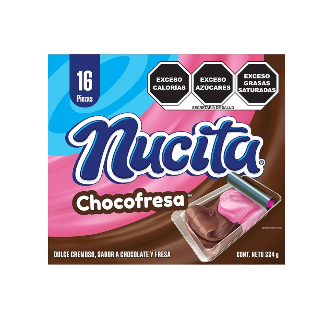 NUCITA CHOCO-FRESA NUTRESA DISP C/16 PZS_0