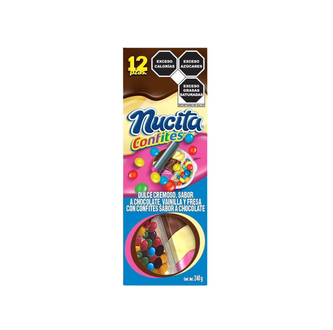 NUCITA CONFITES 20GR NUTRESA DISP C/12 PZS