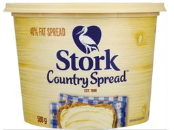 STORK UNILEVER TUB M/FAT 500G Code: STOR15U <<< Econo Foods >>>