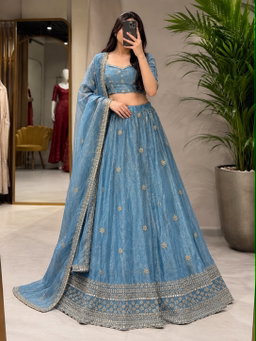 Mayuri Fully Stitched Lehanga AA