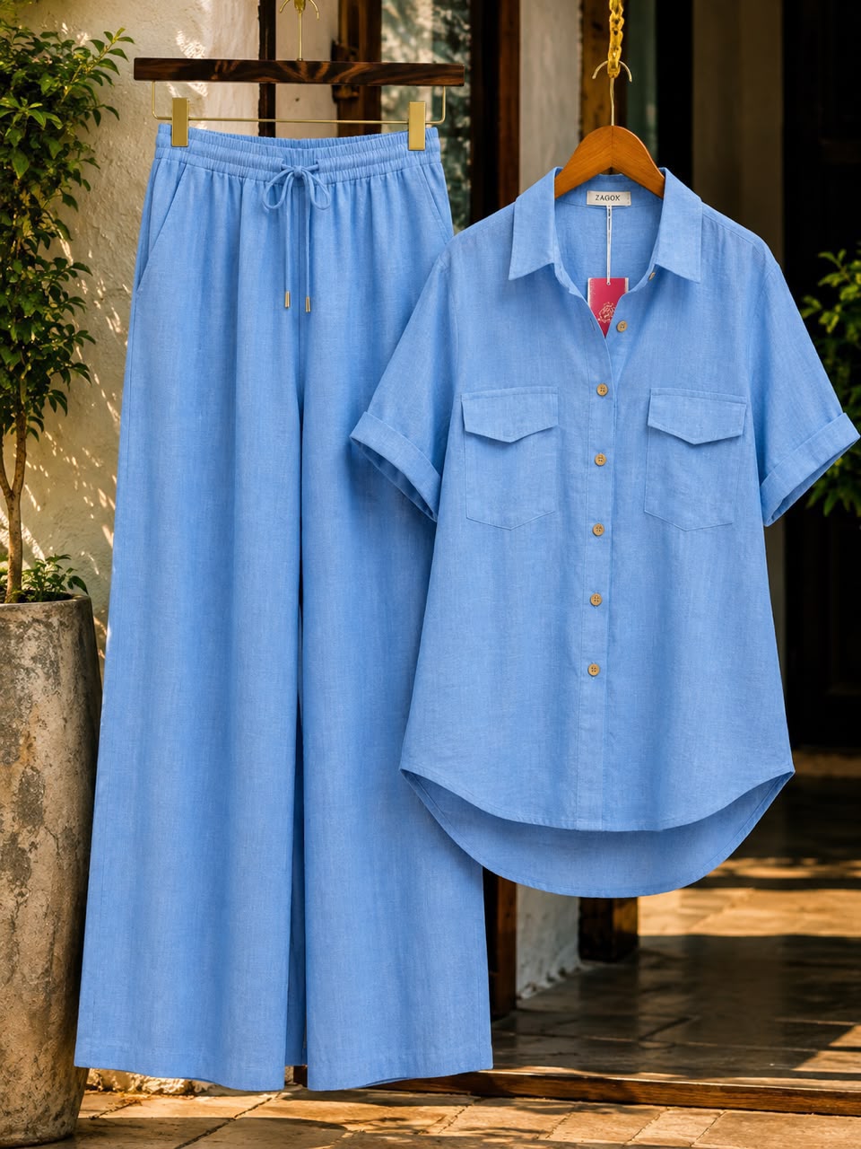 Two Piece Linen Set_2