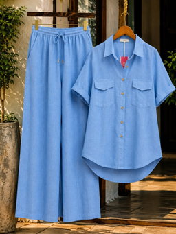 Two Piece Linen Set