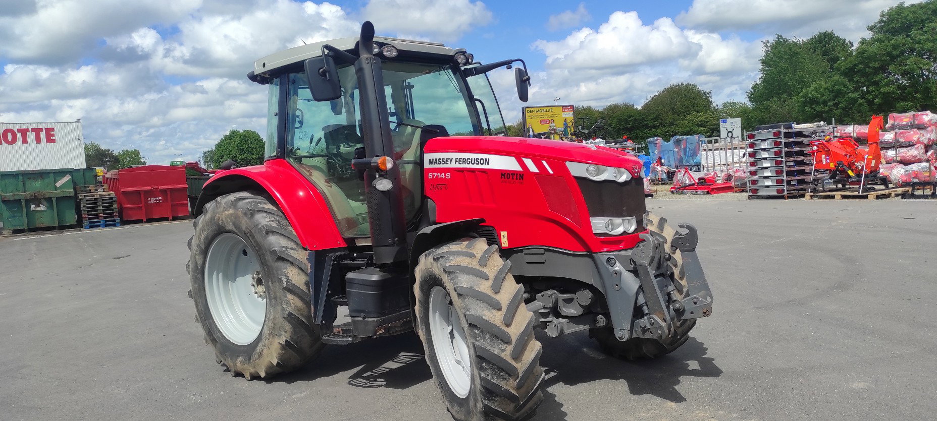 Tractor agrícola Massey Ferguson 6714 S – 2017 – 140 CV – 4.600 h_1