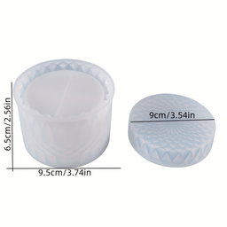 Jar mold lacey pattern