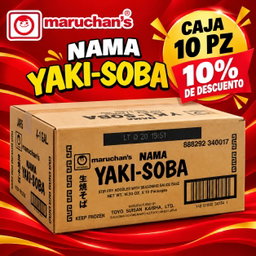 X CAJA DE YAKISOBA MARUCHAN 10 PDQ