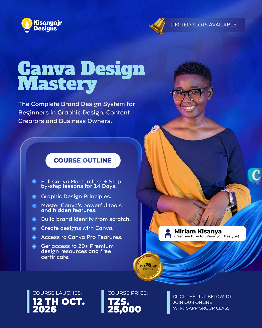 CANVA DESIGN MASTERY WITH KISANYAJR